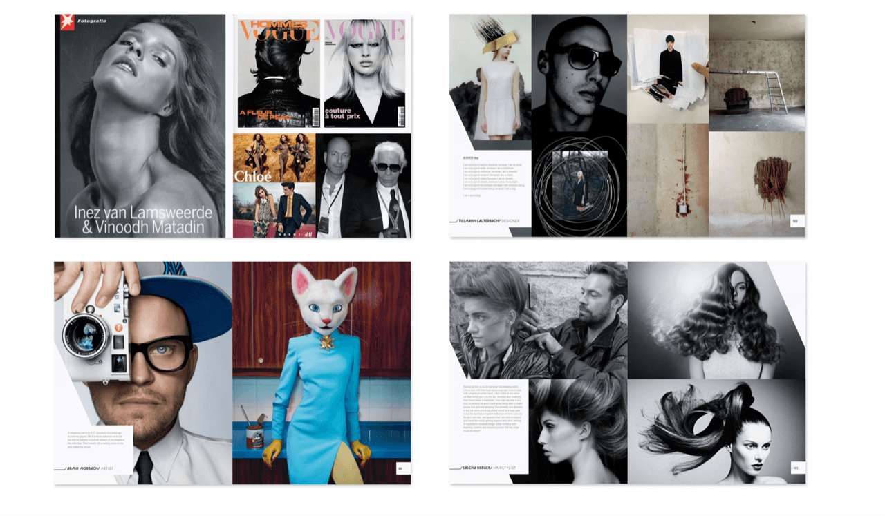 Fashion Germany — interior spread
